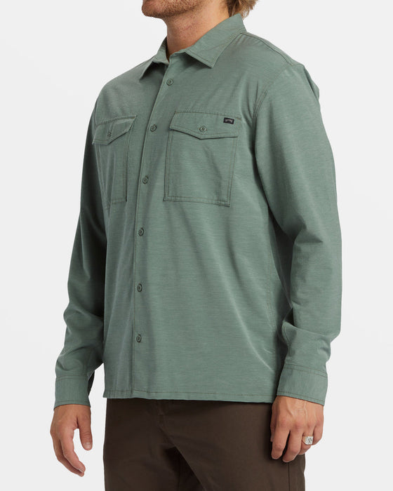 Billabong Surftrek L/S Shirt-Fern