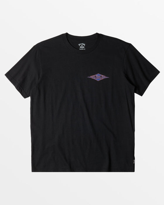 Billabong Crayon Wave Tee-Black