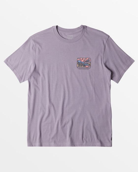 Billabong Shine Tee-Purple Ash