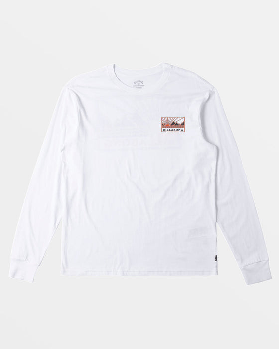 Billabong Range L/S Tee-White