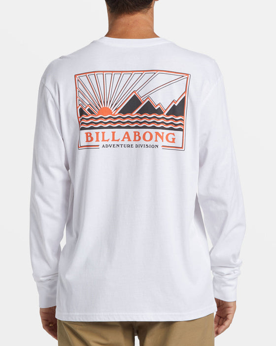 Billabong Range L/S Tee-White