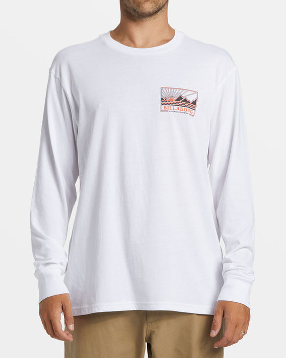 Billabong Range L/S Tee-White