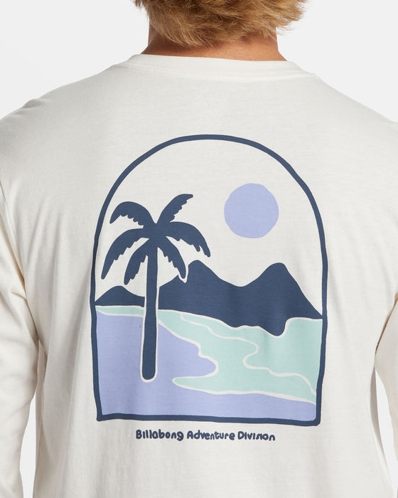 Billabong Sundown L/S Tee-Off White