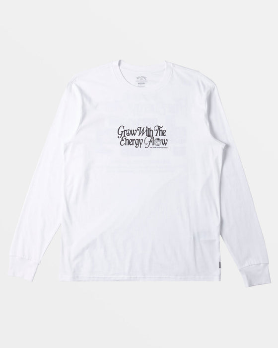 Billabong Grow L/S Tee-White