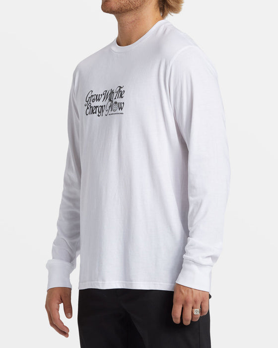 Billabong Grow L/S Tee-White