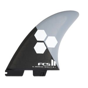 FCS II AM PC 2+1 Fin Set-Grey/Charcoal