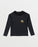 Quiksilver Boys HI Badge UPF 50 L/S Rashguard-Black