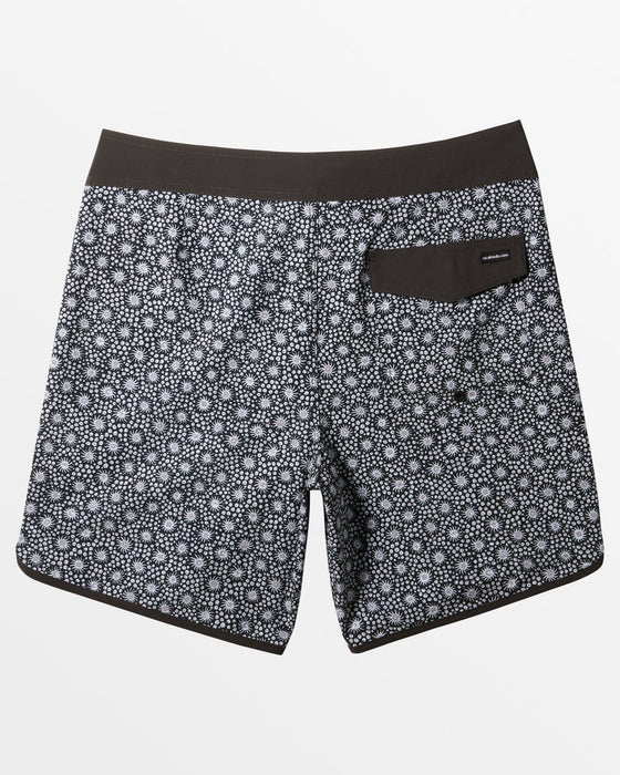 Quiksilver Surfsilk Scallop 19 Boardshorts-Tarmac