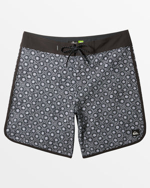 Quiksilver Surfsilk Scallop 19 Boardshorts-Tarmac