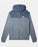 Quiksilver Keller Block Zip Hooded Sweatshirt-Ice Flow Heather