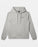 Quiksilver Keller Hooded Sweatshirt-Light Grey Heather