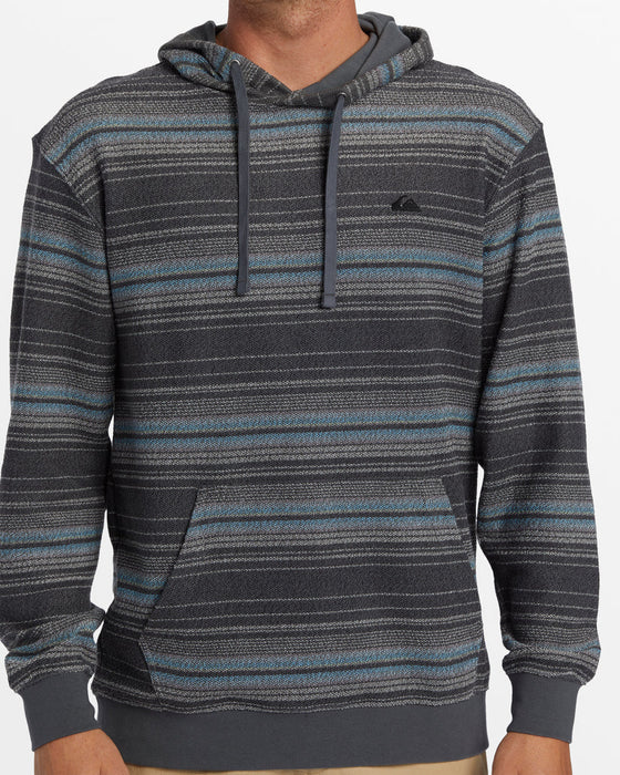 Quiksilver Great Otway Hooded Sweatshirt-Iron Gate