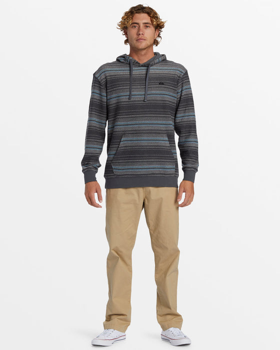 Quiksilver Great Otway Hooded Sweatshirt-Iron Gate