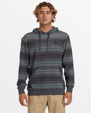 Quiksilver Great Otway Hooded Sweatshirt-Iron Gate