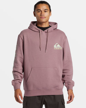 Quiksilver Omni Logo Hooded Sweatshirt-Grape Shake