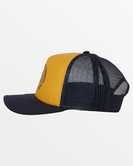 Quiksilver Foam Staller Hat-Mustard