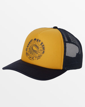 Quiksilver Foam Staller Hat-Mustard