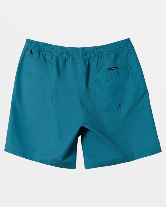 Quiksilver Everyday Solid Volley 17 Boardshorts-Colonial Blue