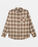 Quiksilver Ensign Classic Flannel L/S Shirt-Dark Brown