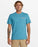 Quiksilver Island Mode Tee-Larkspur