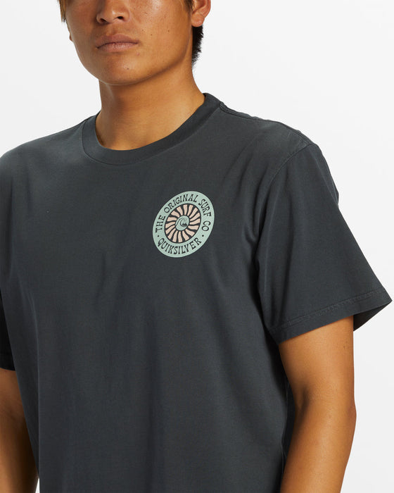 Quiksilver Bloom Cycle Tee-Tarmac