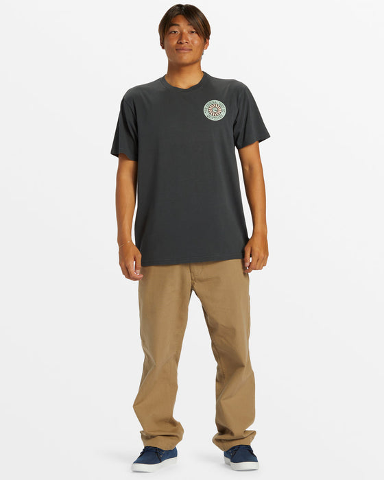 Quiksilver Bloom Cycle Tee-Tarmac