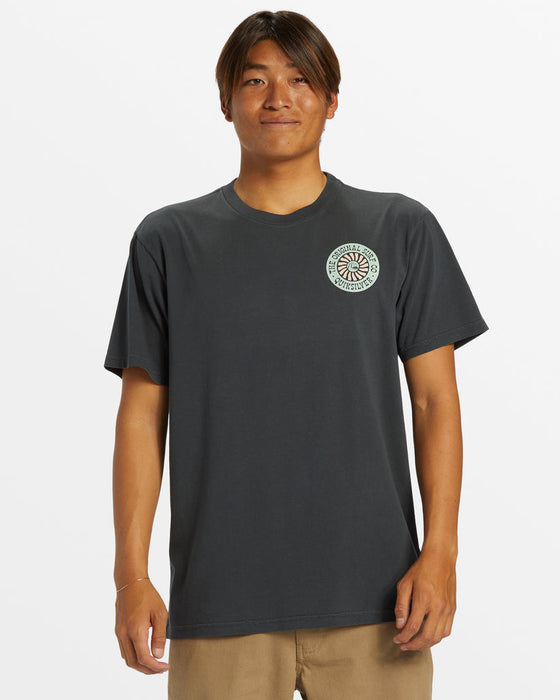 Quiksilver Bloom Cycle Tee-Tarmac