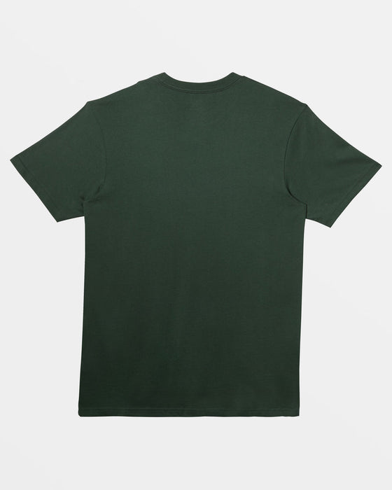 Quiksilver Modern Clicker Tee-Forest