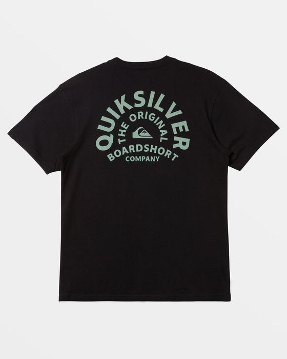 Quiksilver On Target Tee-Black