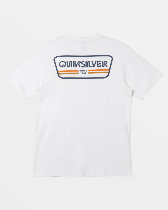 Quiksilver Range Life Tee-White