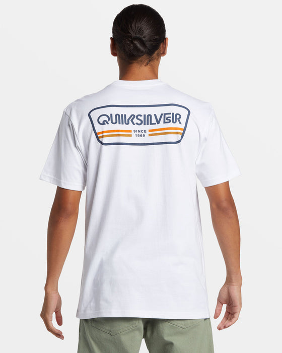 Quiksilver Range Life Tee-White