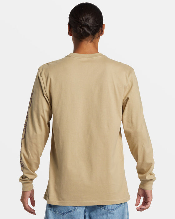 Quiksilver Comp Logo L/S Tee-Twill