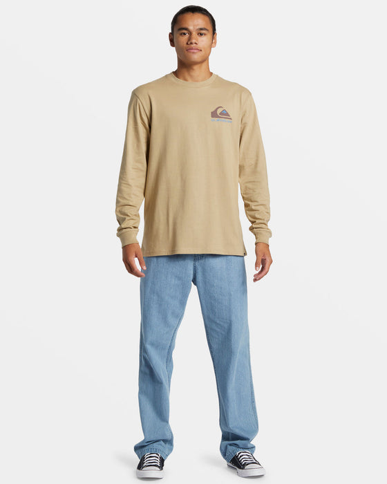 Quiksilver Comp Logo L/S Tee-Twill