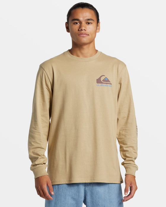 Quiksilver Comp Logo L/S Tee-Twill