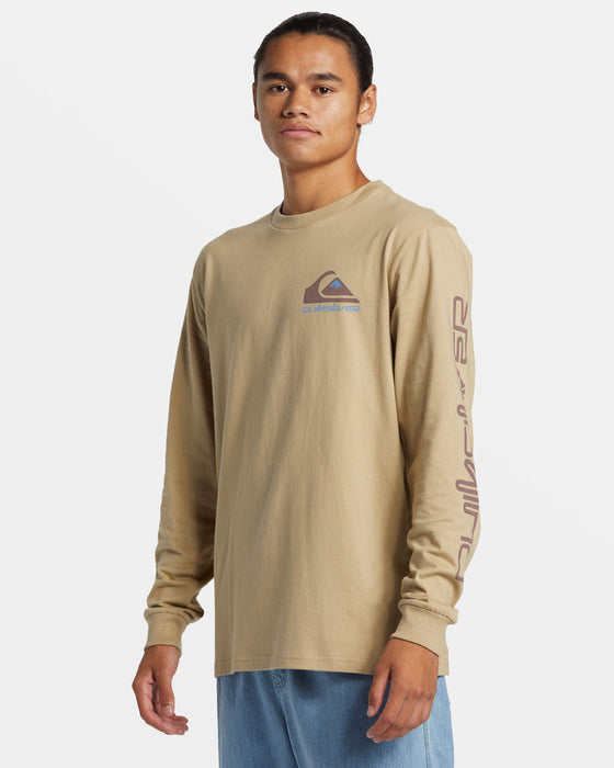 Quiksilver Comp Logo L/S Tee-Twill