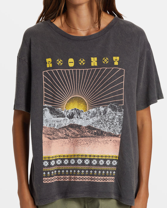 Roxy Paradise Peaks Tee-Phantom