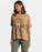 Roxy Morockin Tee-Camel