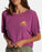 Roxy Sun Spun Tee-Wild Aster