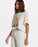 Roxy Salty Stack Tee-Egret