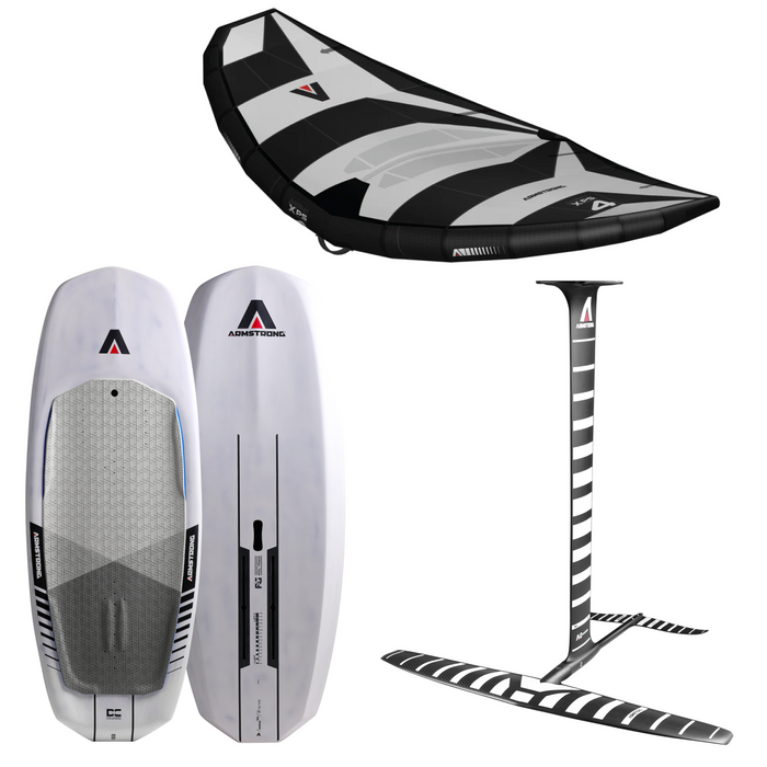 Armstrong Premium Carbon S1 Wing Foil Package w/ Wing FG Foilboard & XPS