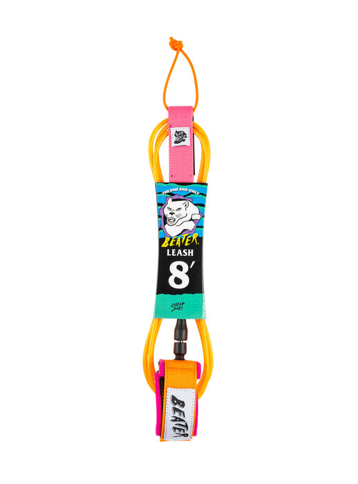 Catch Surf Beater 8' Leash-Orange/Pink