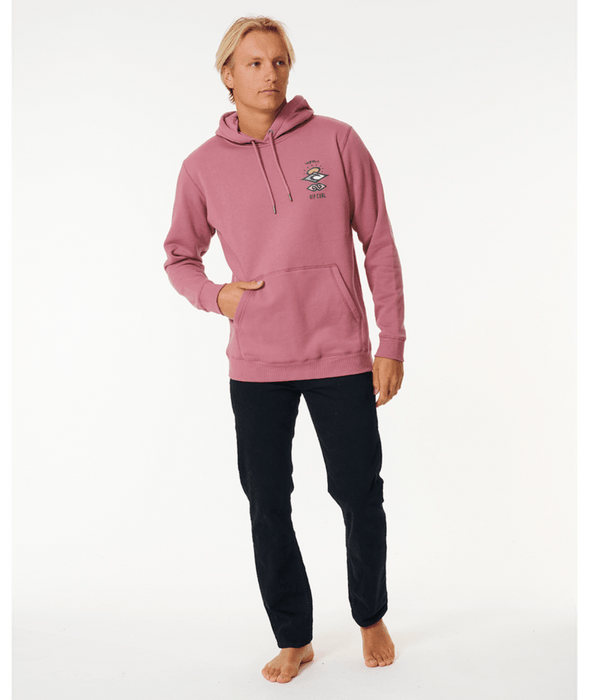 Rip Curl Search Icon Hooded Sweatshirt-Mauve — REAL Watersports