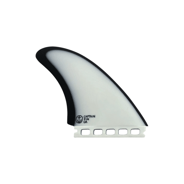 Captain Fin Christenson Keel Esp Twin Fin Set-Black/White