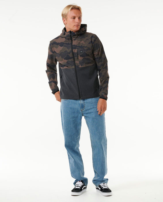 Rip Curl Anti Series Elite Jacket-Green Camo