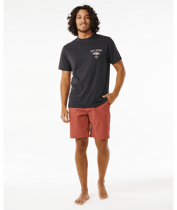 Rip Curl Boardwalk Phase Nineteen Shorts-Terracotta