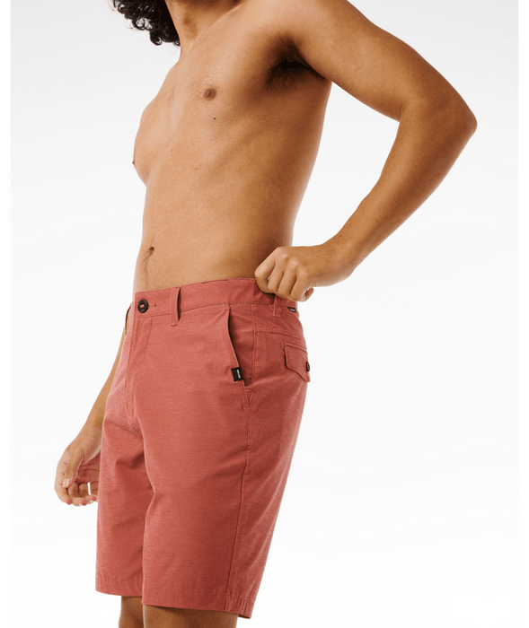 Rip Curl Boardwalk Phase Nineteen Shorts-Terracotta