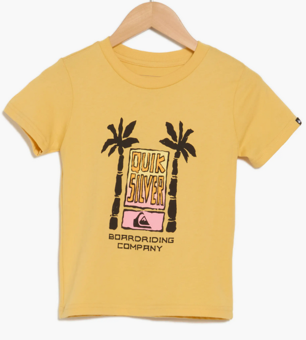 Quiksilver Boys Royal Palms Tee-Ochre