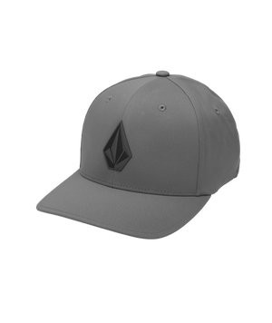 Volcom Stone Tech Flexfit Delta Hat-Pewter