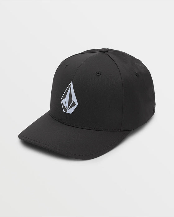 Volcom Stone Tech Flexfit Delta Hat-Black