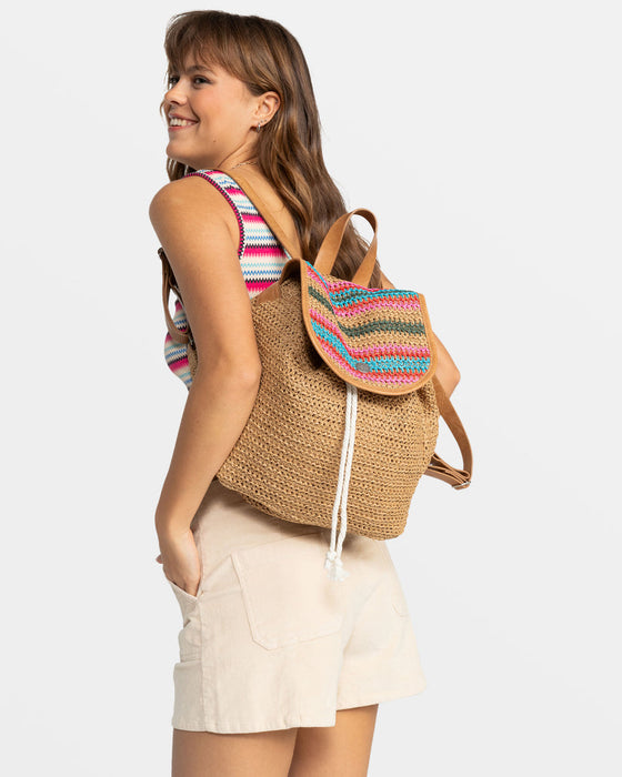 Roxy Coco Pearl Backpack-Natural